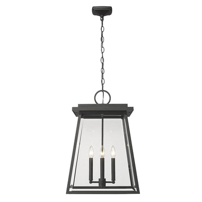 Z-Lite 4 Light Outdoor Chain Mount Ceiling Fixture
