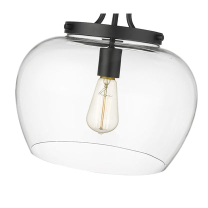 Z-Lite 1 Light Semi Flush Mount