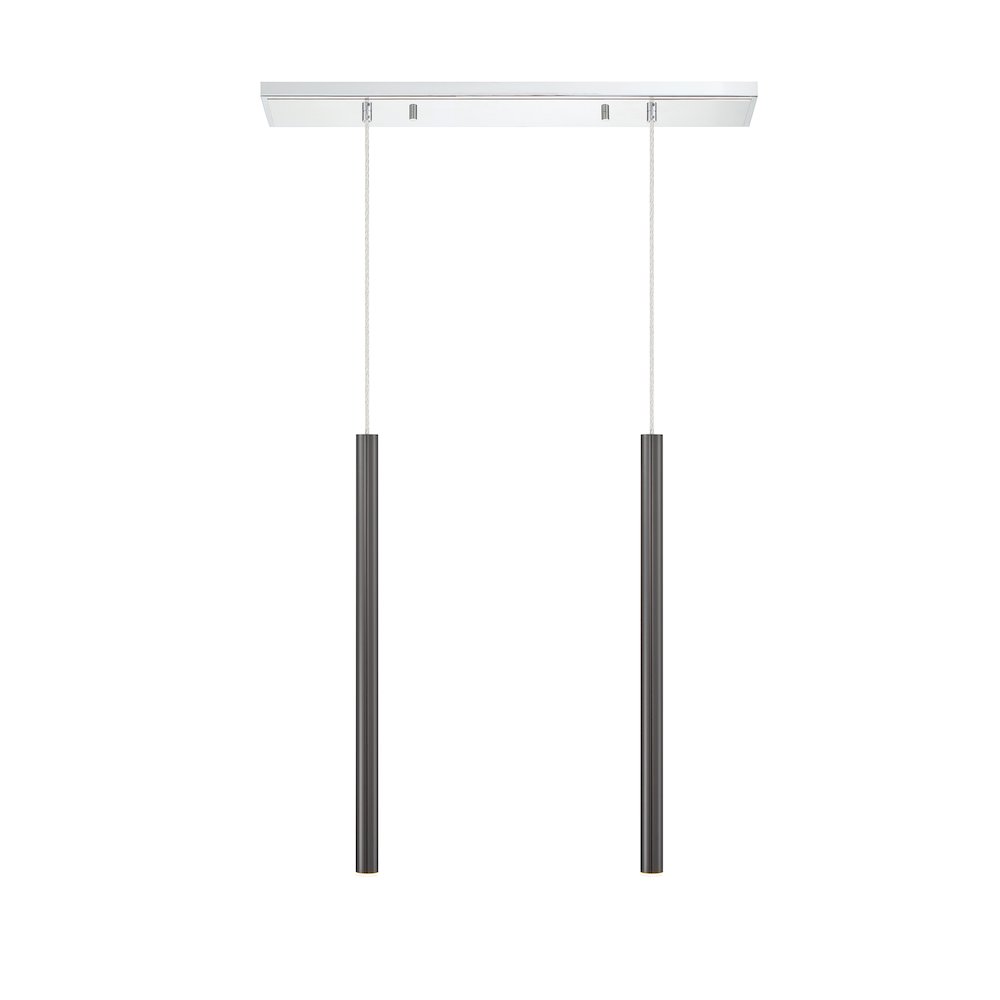 Z-Lite 2 Light Linear Chandelier