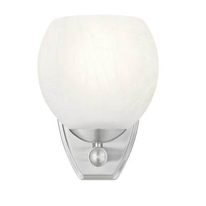 Z-Lite 1 Light Wall Sconce, Brushed Nickel