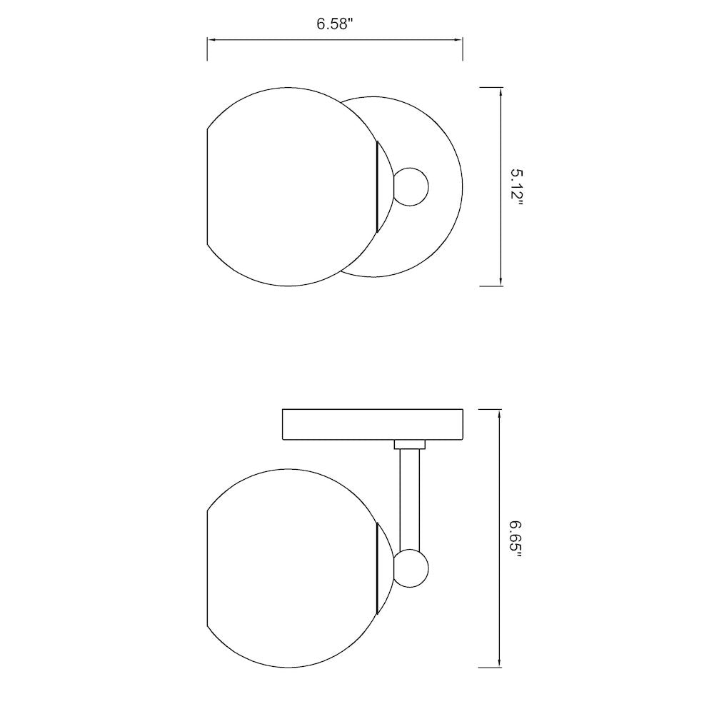 Z-Lite 1 Light Wall Sconce