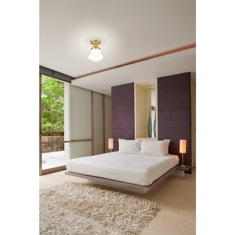 Z-Lite 1 Light Flush Mount