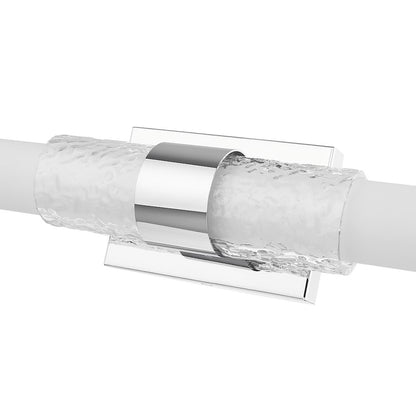 Z-Lite Egon 1 Light Vanity in Chrome color, Steel frame