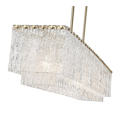 Z-Lite 7 Light Linear Chandelier