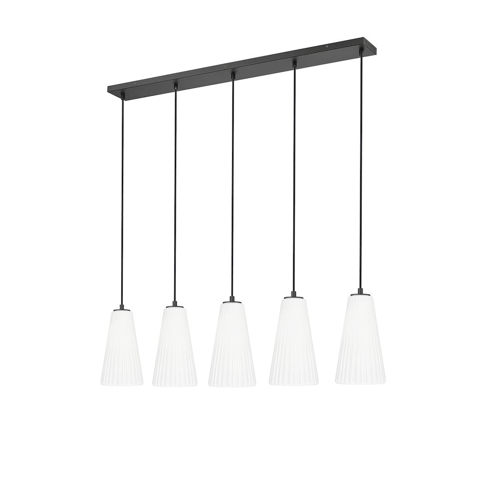 Z-Lite 5 Light Linear Chandelier