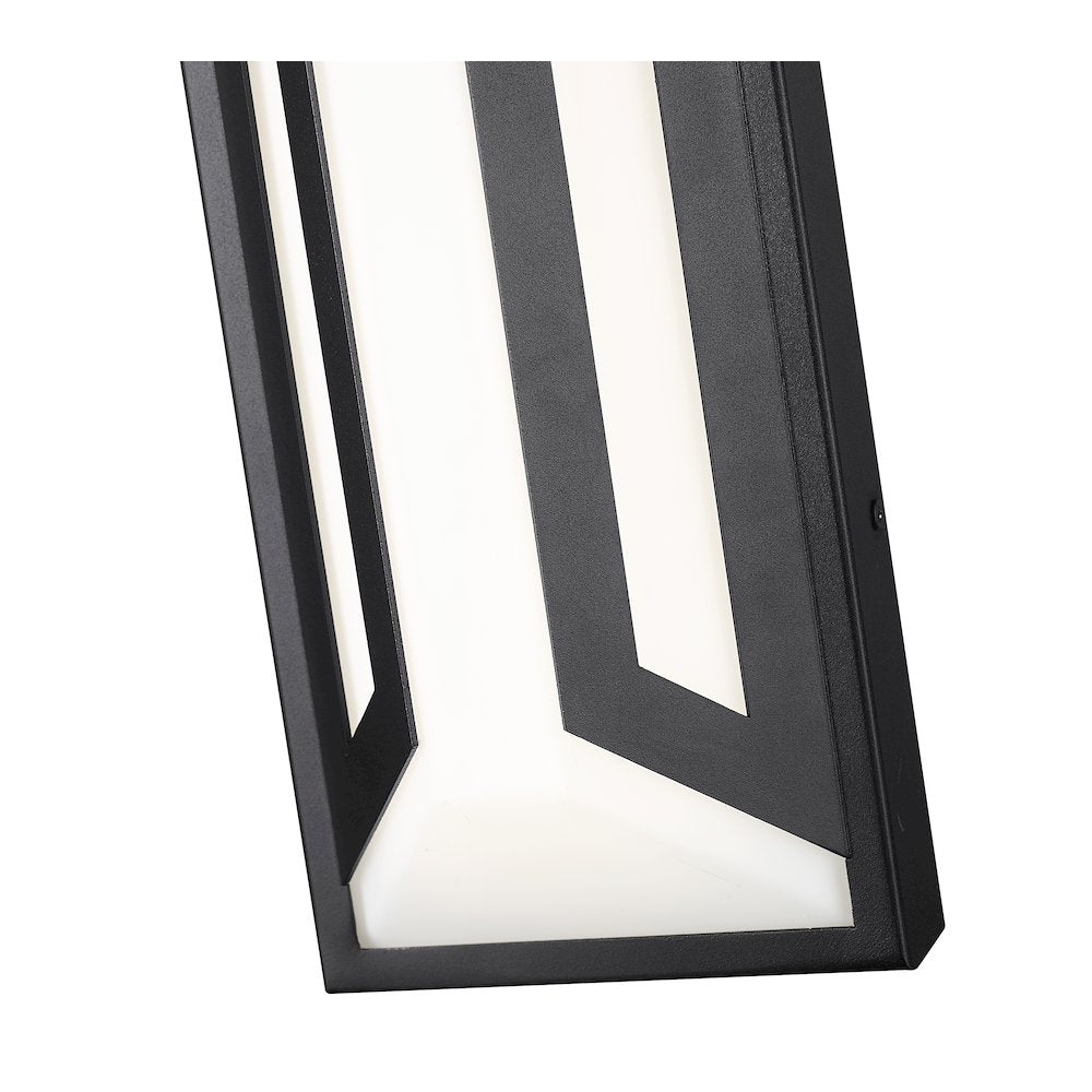 Z-Lite 2 Light Outdoor Wall Light, Sand Black