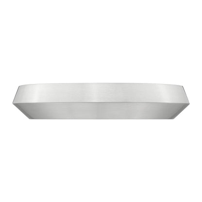 Z-Lite 1 Light Flush Mount, Brushed Nickel