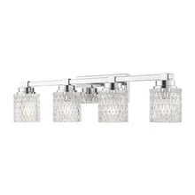 Z-Lite 4 Light Vanity, Chrome