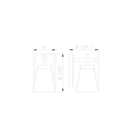 Z-Lite 1 Light Wall Sconce