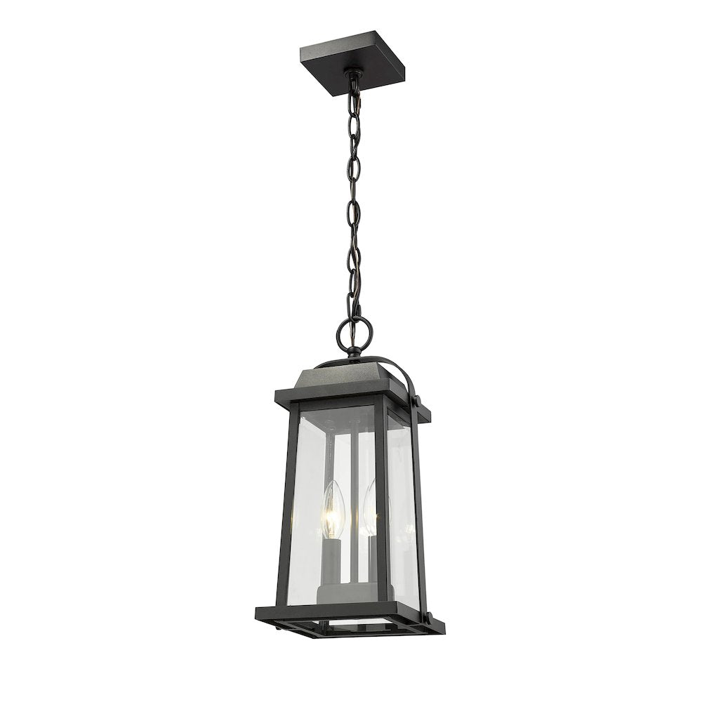Z-Lite 2 Light Outdoor Chain Mount Ceiling Fixture