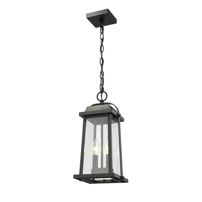 Z-Lite 2 Light Outdoor Chain Mount Ceiling Fixture