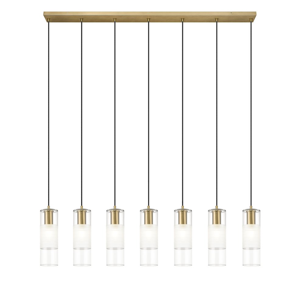 Z-Lite 7 Light Linear Chandelier
