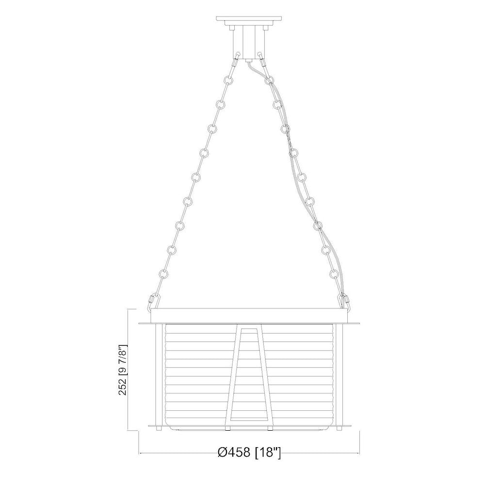 Z-Lite 3 Light Pendant