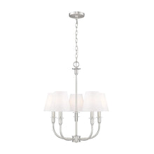 Tova 5 Light Brushed Nickel Chandelier