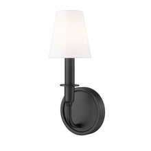 Tova 1 Light Matte Black Wall Sconce