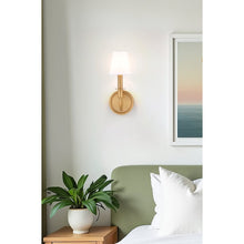 Tova 1 Light Rubbed Brass Wall Sconce