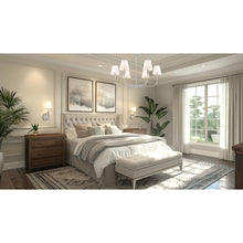 Tova 6 Light Brushed Nickel Chandelier