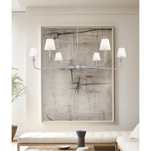 Tova 6 Light Brushed Nickel Chandelier