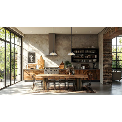 Lunelle 1 Light Matte Black Pendant