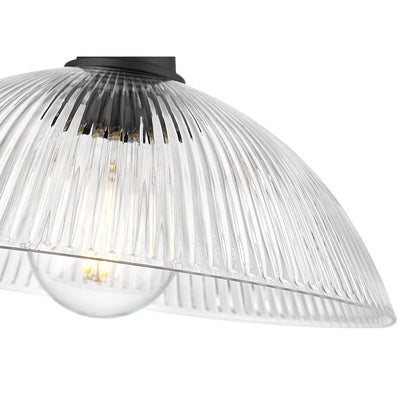Lunelle 1 Light Matte Black Pendant