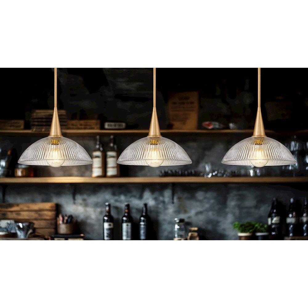 Lunelle 1 Light Modern Gold Pendant
