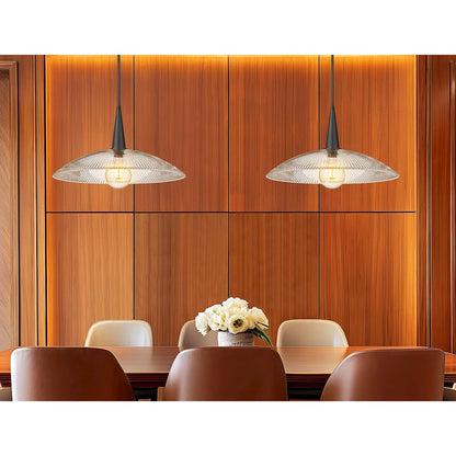 Lunelle 1 Light Matte Black Pendant