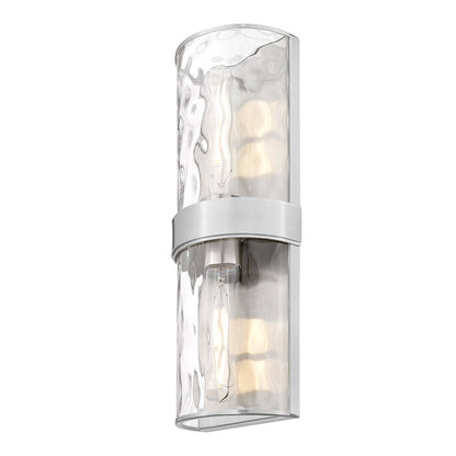 Meridian 2 Light Brushed Nickel Wall Sconce