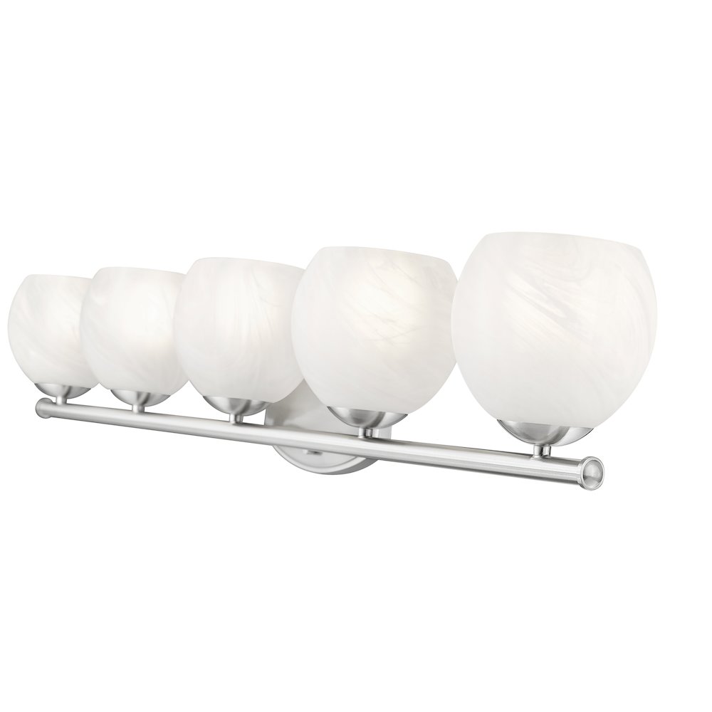 Z-Lite 5 Light Vanity, Brushed Nickel