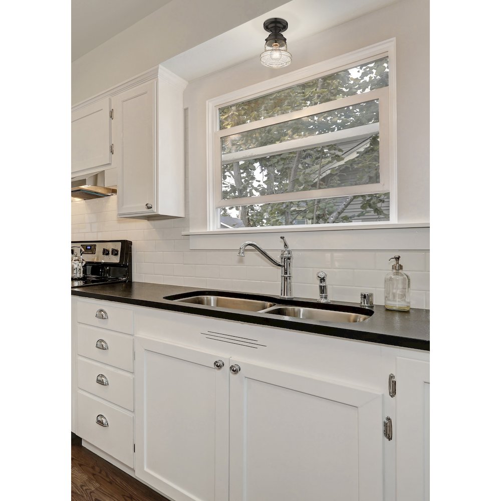 Z-Lite 1 Light Flush Mount