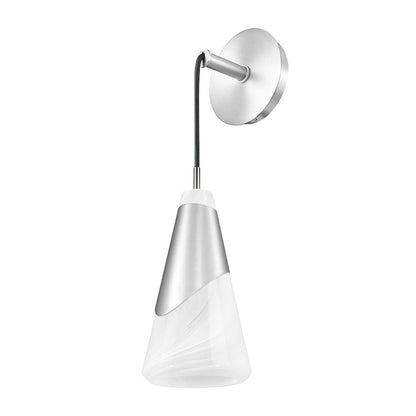 Z-Lite Aimie 1 Light Wall Sconce, Brushed Nickel