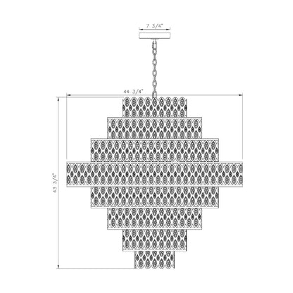 Z-Lite 25 Light Chandelier