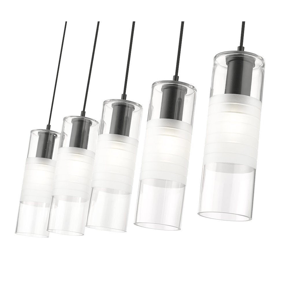 Z-Lite 5 Light Linear Chandelier