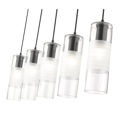 Z-Lite 5 Light Linear Chandelier