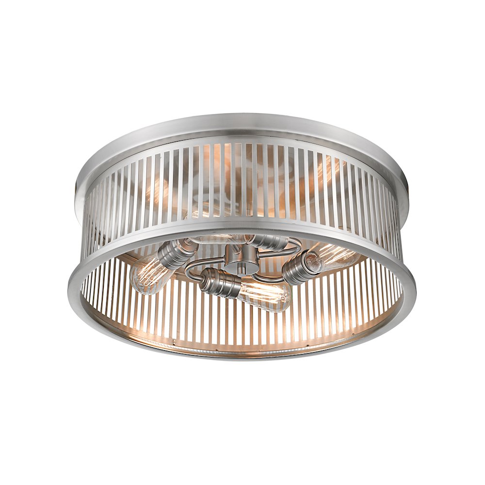 Z-Lite 4 Light Flush Mount