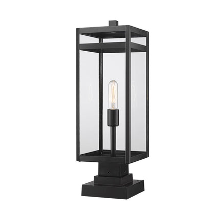 Z-Lite 1 Light Outdoor Pier Mounted Fixture