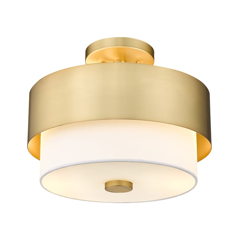 Z-Lite 2 Light Semi Flush Mount