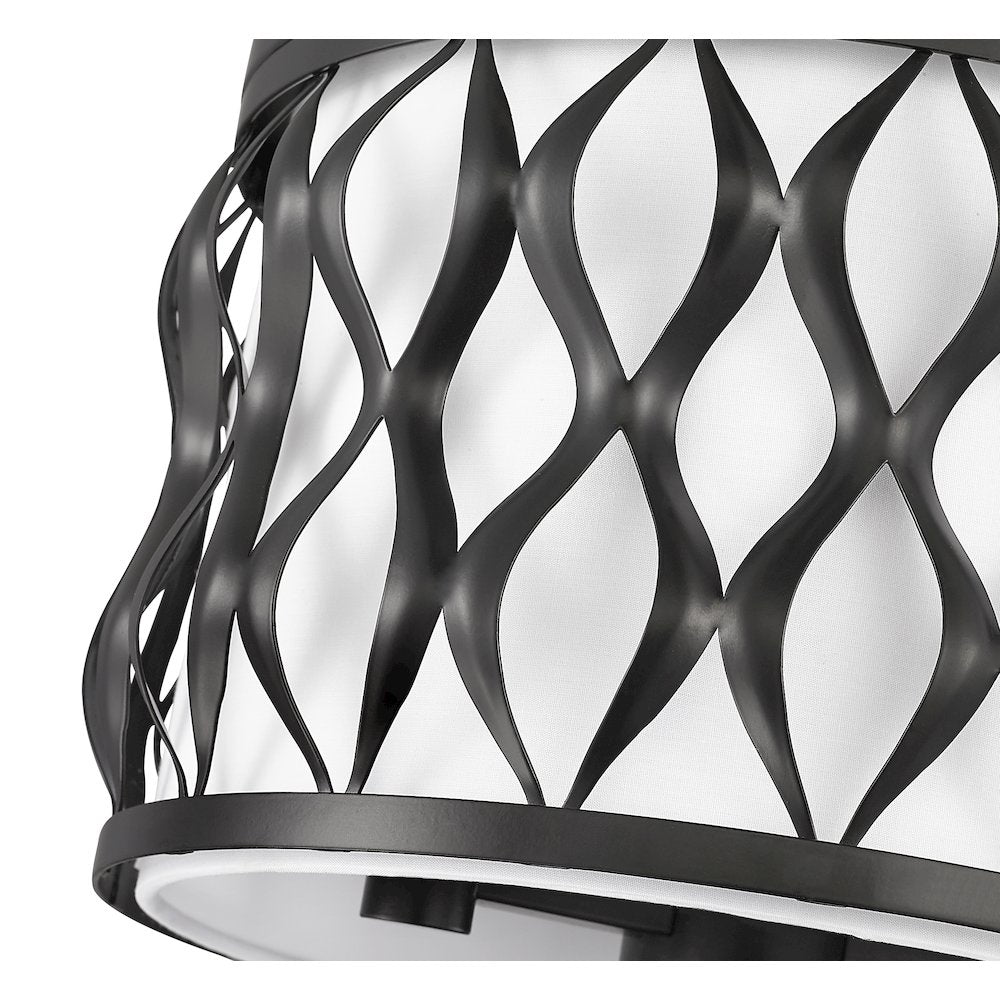 Z-Lite 3 Light Flush mount