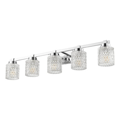 Z-Lite 5 Light Vanity, Chrome