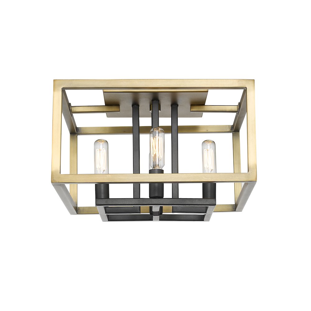 Z-Lite 4 Light Flush Mount