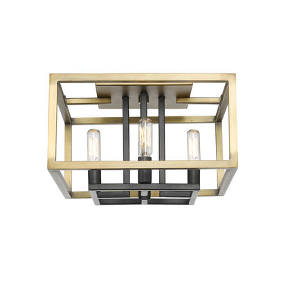 Z-Lite 4 Light Flush Mount