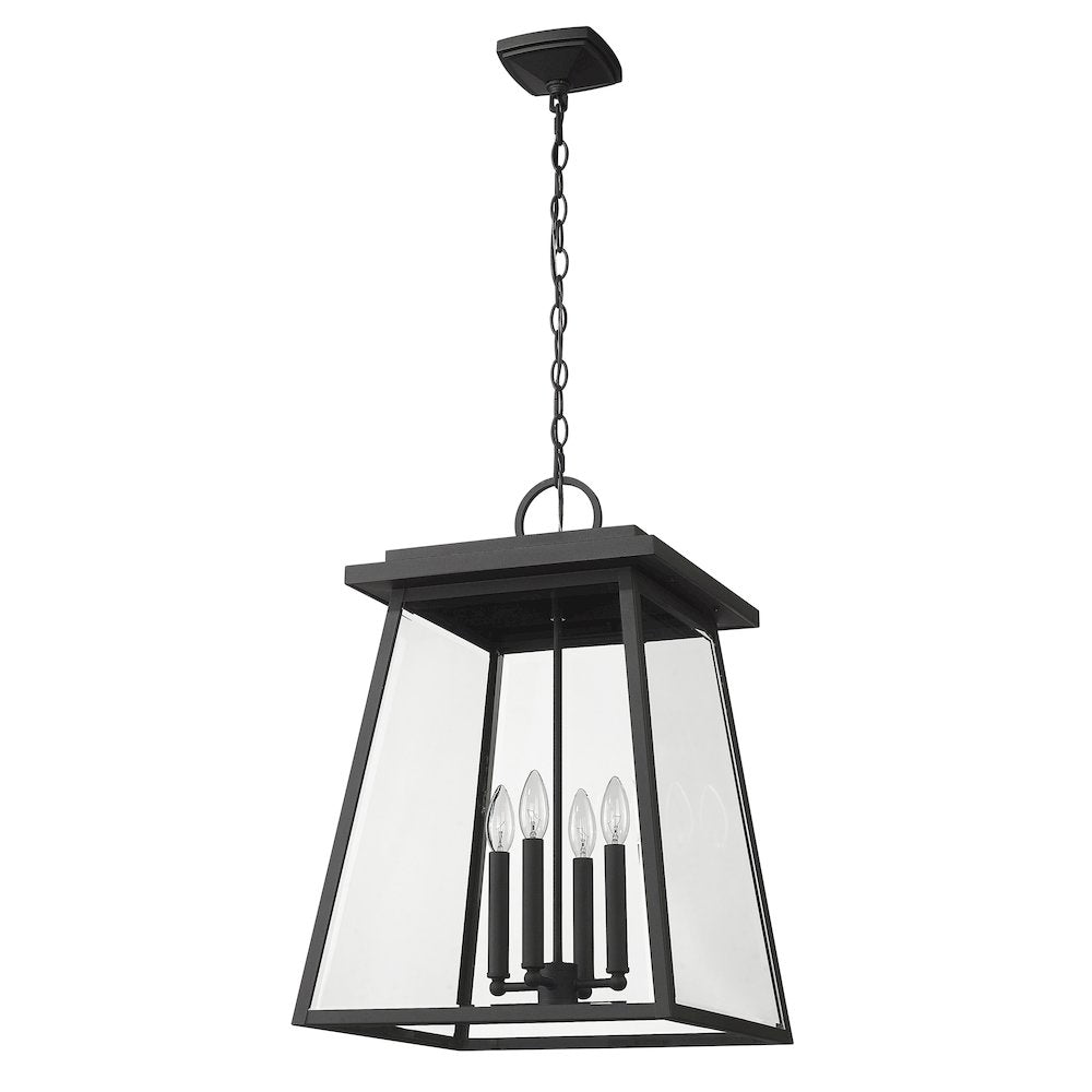 Z-Lite 4 Light Outdoor Chain Mount Ceiling Fixture