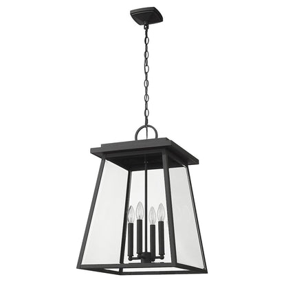 Z-Lite 4 Light Outdoor Chain Mount Ceiling Fixture