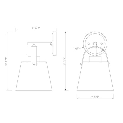 Z-Lite 1 Light Wall Sconce