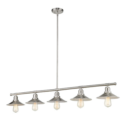 Z-Lite 5 Light Linear Chandelier