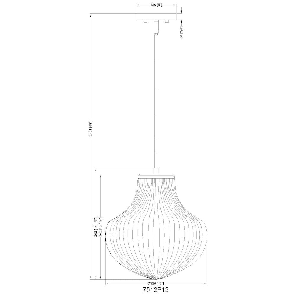 Z-Lite 1 Light Pendant