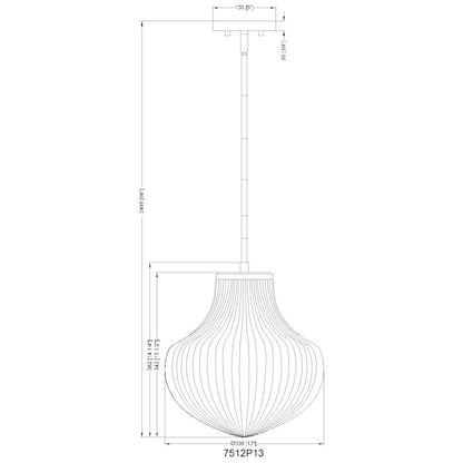 Z-Lite 1 Light Pendant