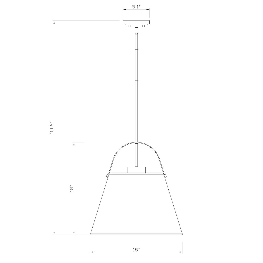 Z-Lite 1 Light Pendant