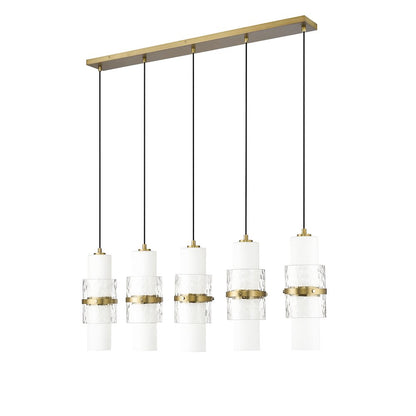Z-Lite 5 Light Linear Chandelier