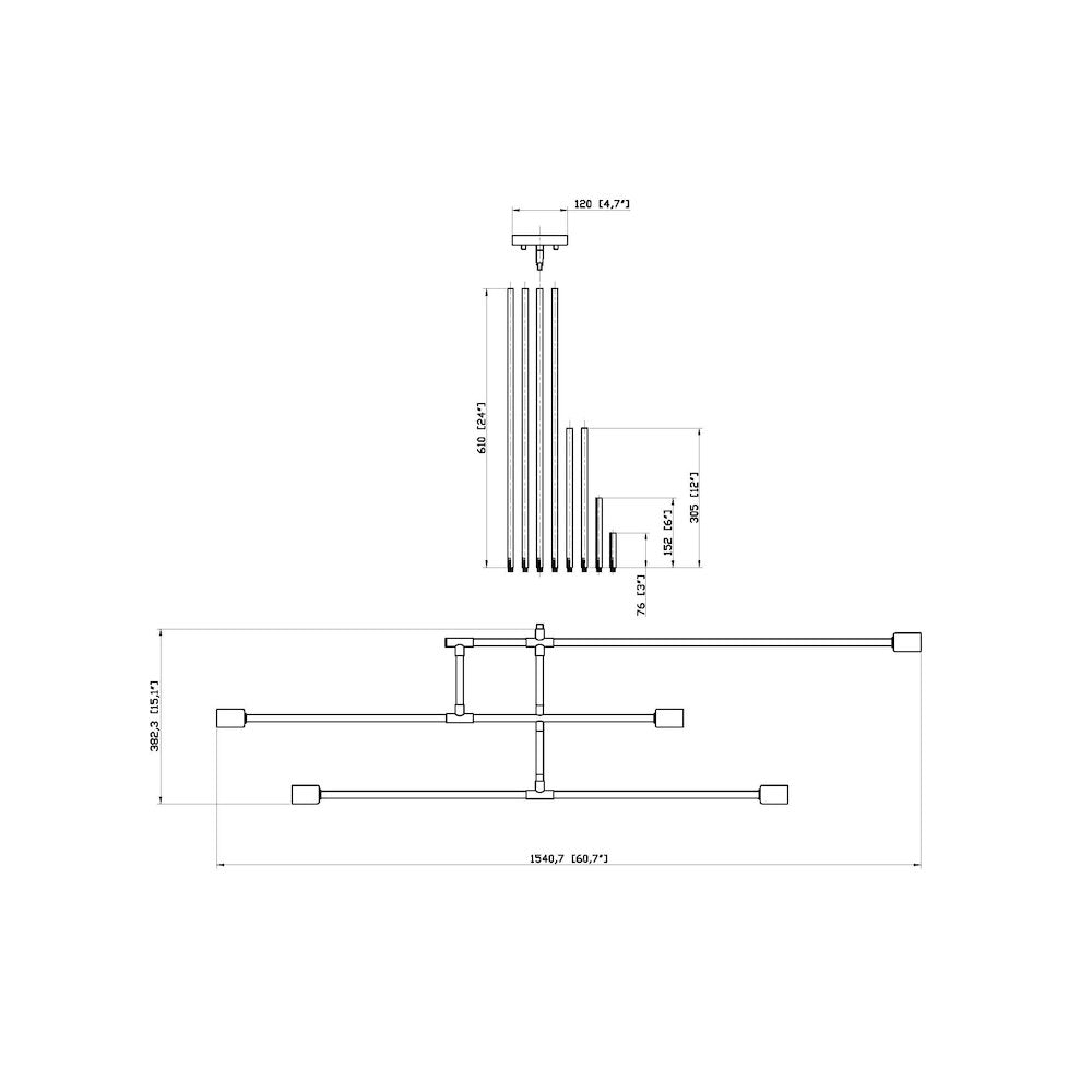Z-Lite 5 Light Chandelier