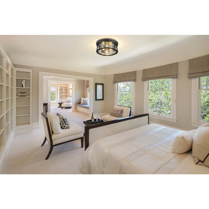 Z-Lite 3 Light Flush Mount